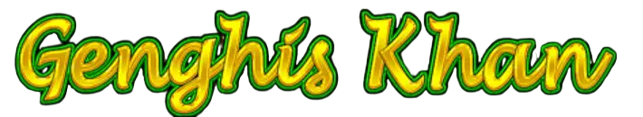 Genghis Khan slot logo