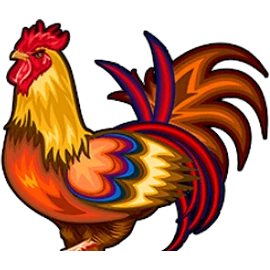 Rooster symbol in Genghis Khan pokie